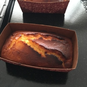 柚子茶のパウンドケーキ